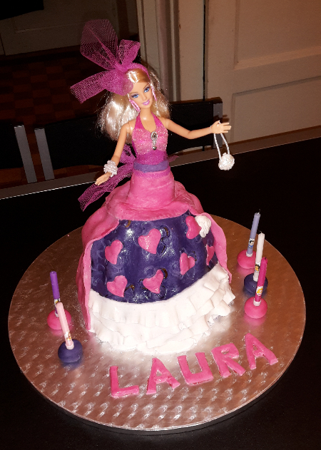 Gateau Barbie