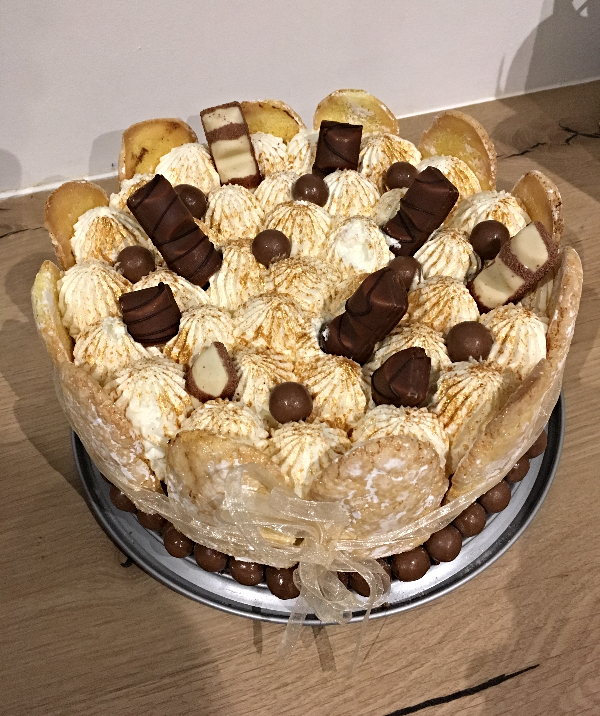 Charlotte Tiramisu Nutella